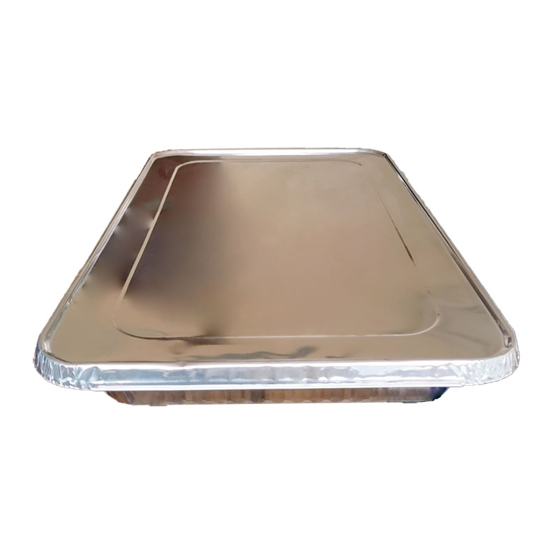 Plateau de four en aluminium durable de très grande capacité de 6500 ml avec couvercle