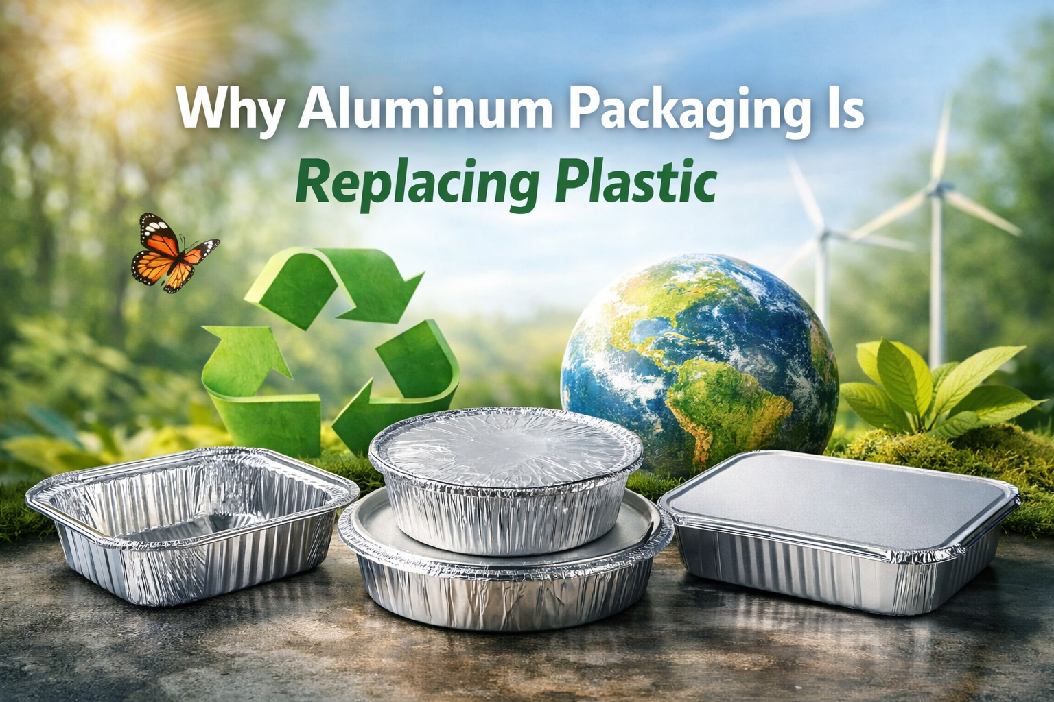Pourquoi les emballages en aluminium remplacent le plastique