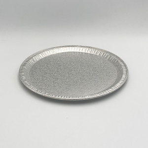 Plaque de papier d'aluminium jetable de qualité alimentaire
