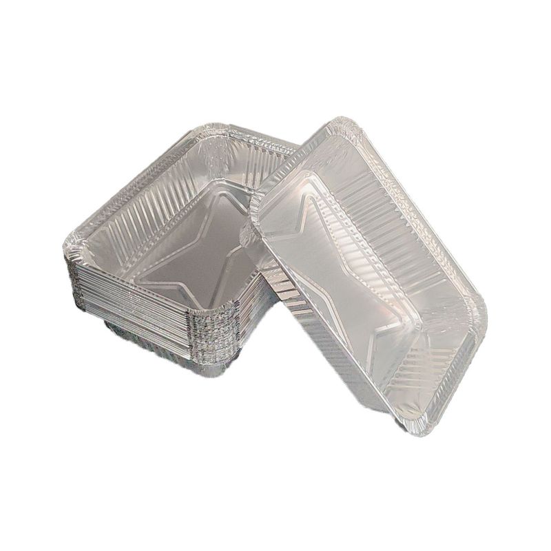 1000 ml de feuille de papier d'aluminium rectangulaire Dishware jetable