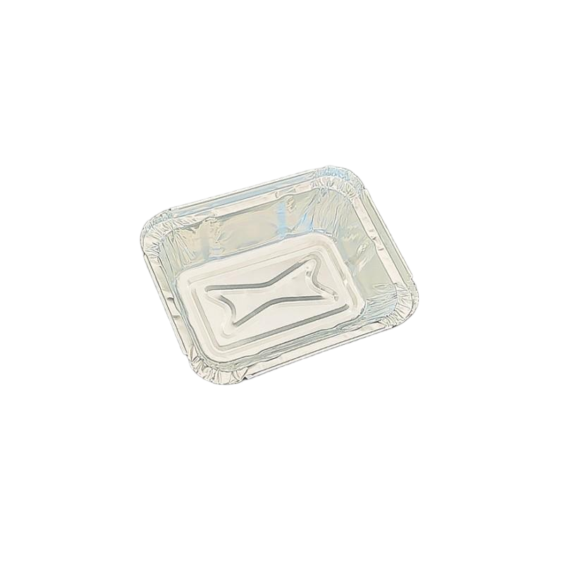 180 ml mini plateau en aluminium pour la cuisson et les prises 