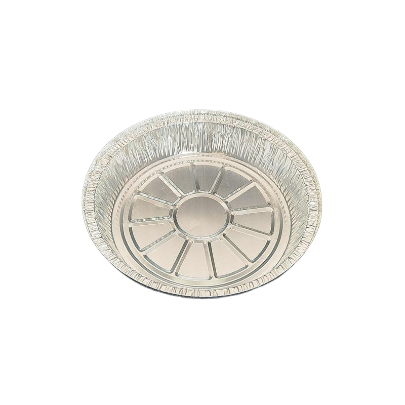Pas à tarte en aluminium premium de 8 pouces, jetable et recyclable