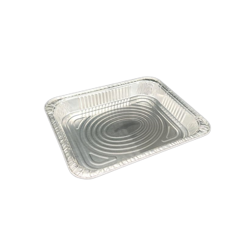 Grande assiette de barbecue à dinde en papier d'aluminium de 2450 ml