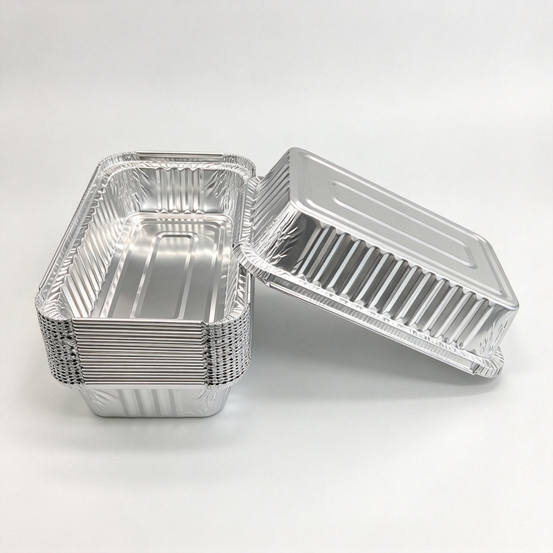 Plate-forme alimentaire en aluminium à jetant moyen