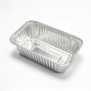 Plate-forme alimentaire en aluminium à jetant moyen