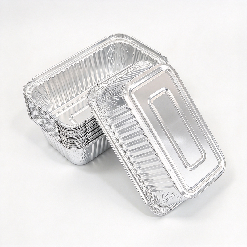 Plate-forme alimentaire en aluminium à jetant moyen