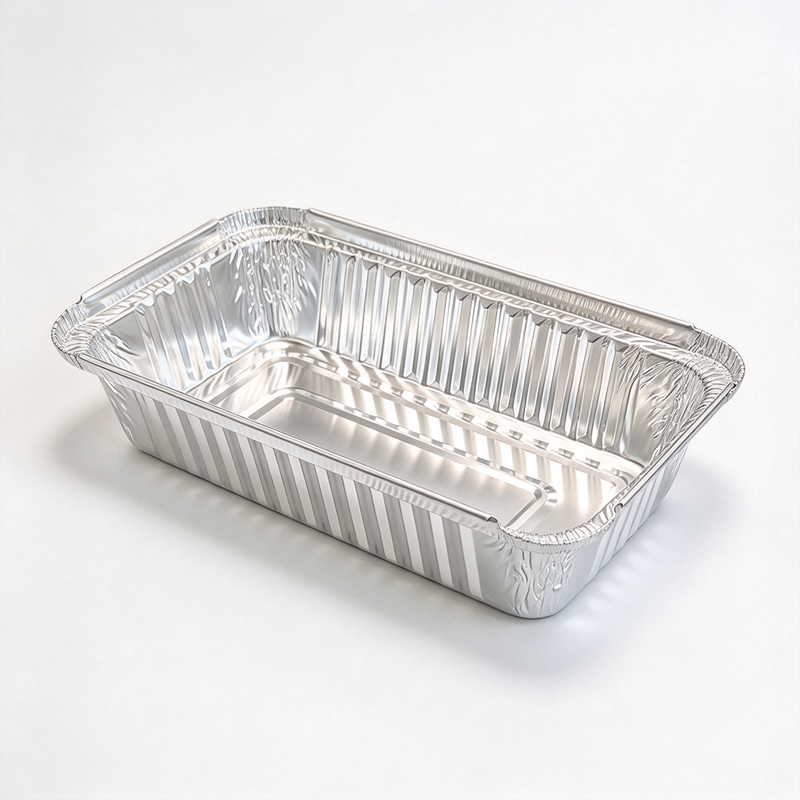 Plate-forme alimentaire en aluminium à jetant moyen