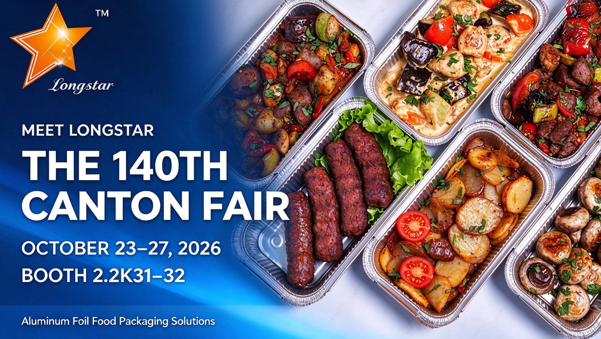 Rencontrez Longstar à la 140e Foire de Canton 2026 | Stand 2.2K31–32